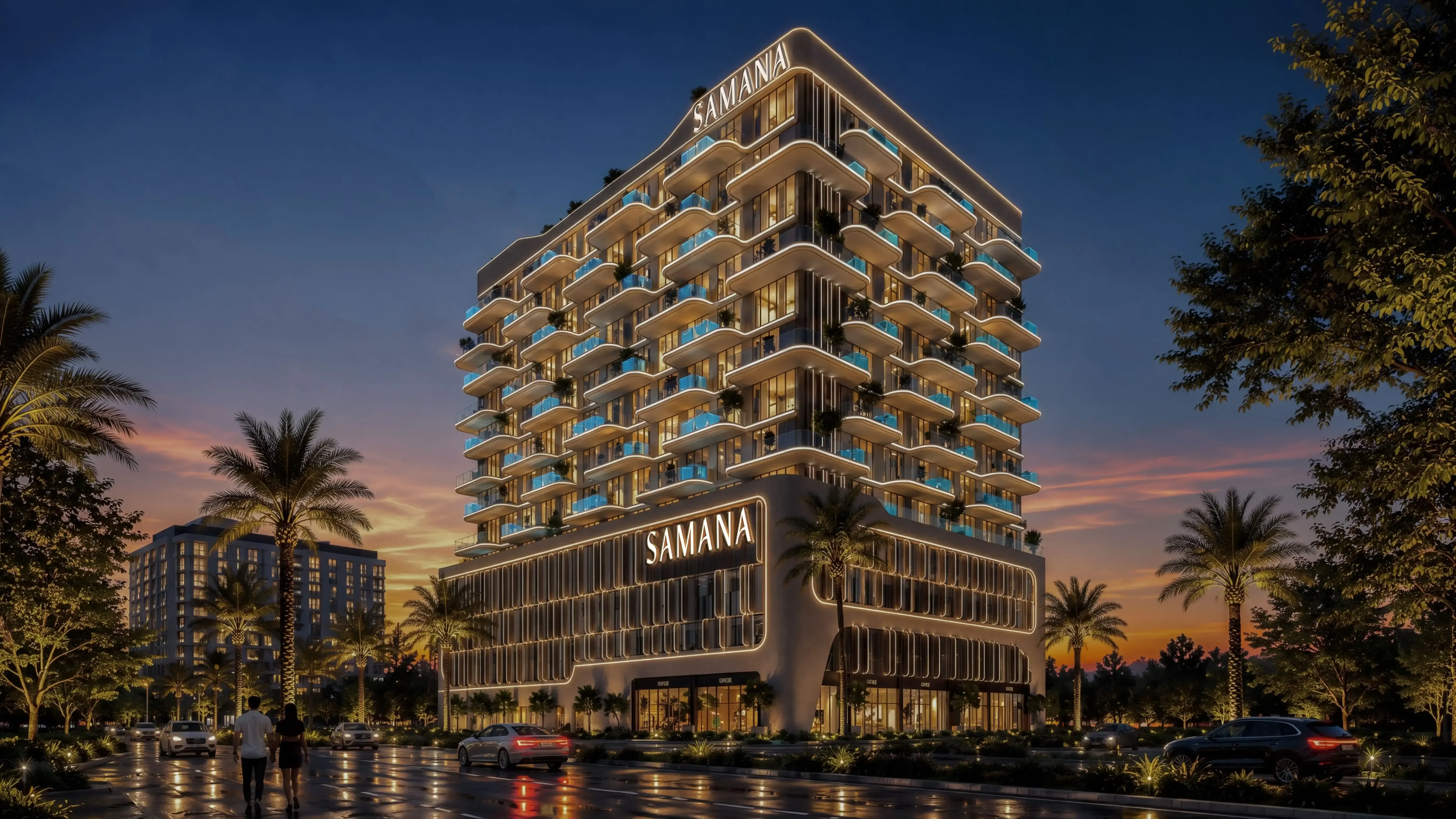 Samana Portside: şəxsi hovuzlu mənzillər, Jebel Ali