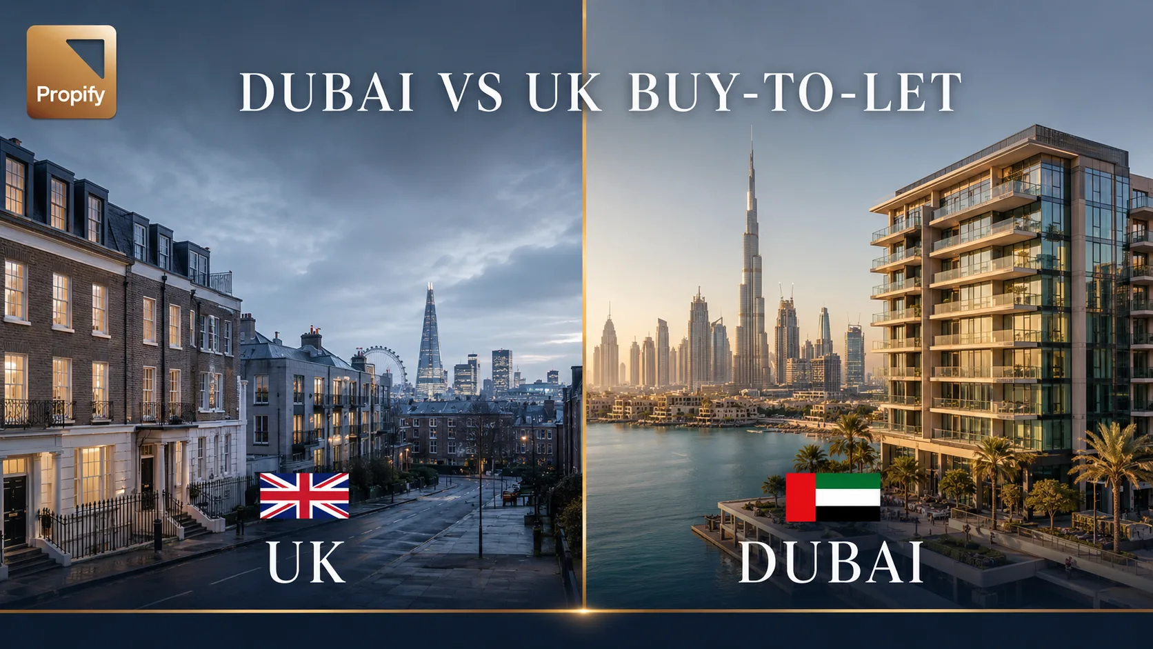 Dubai vs UK buy-to-let property