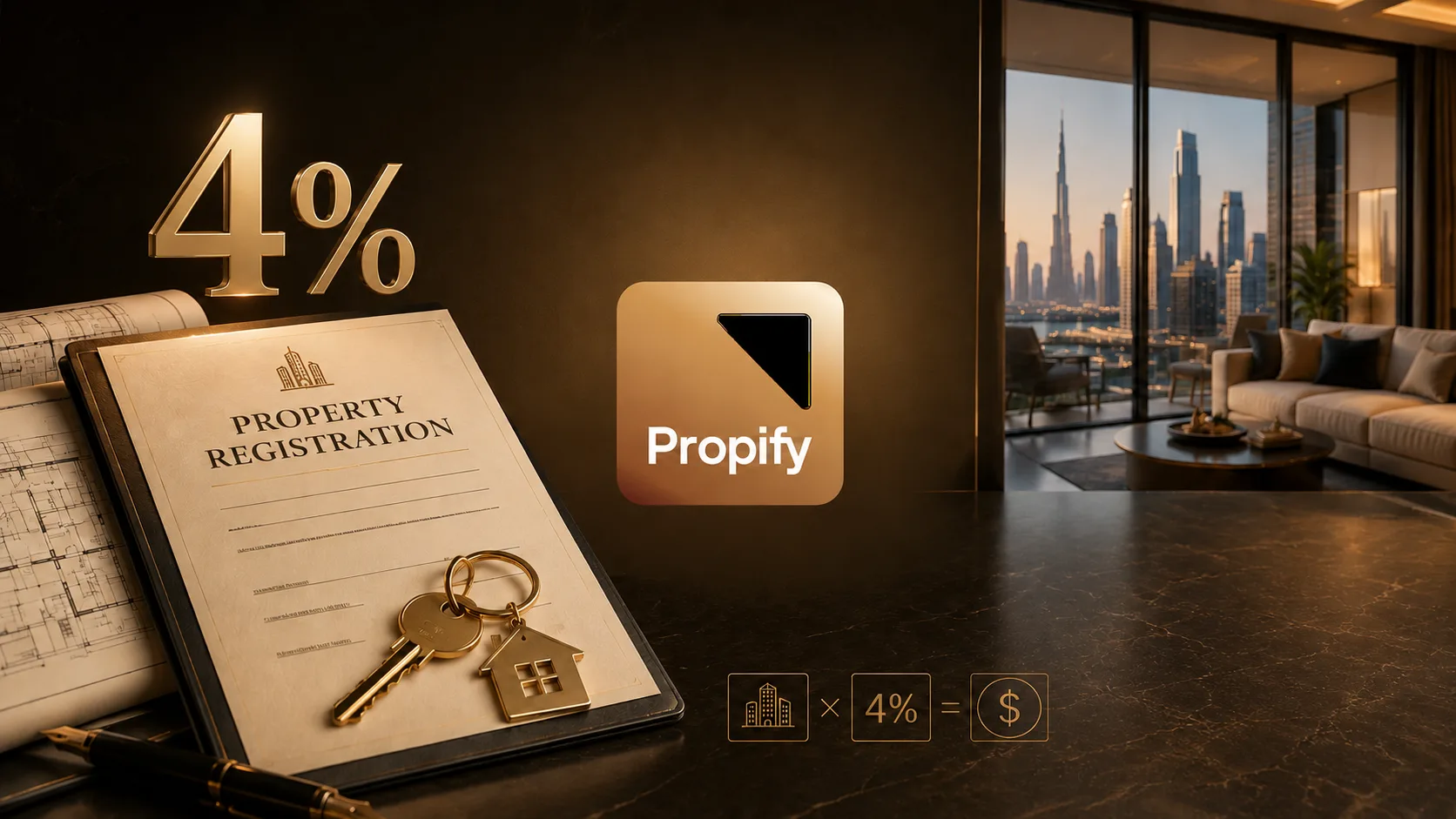 Dubai Land Department Registration Charge